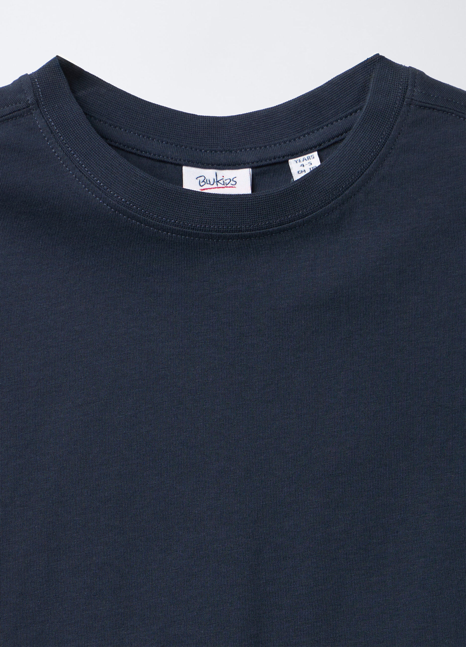 T-shirt girocollo in jersey di puro cotone bambino_2