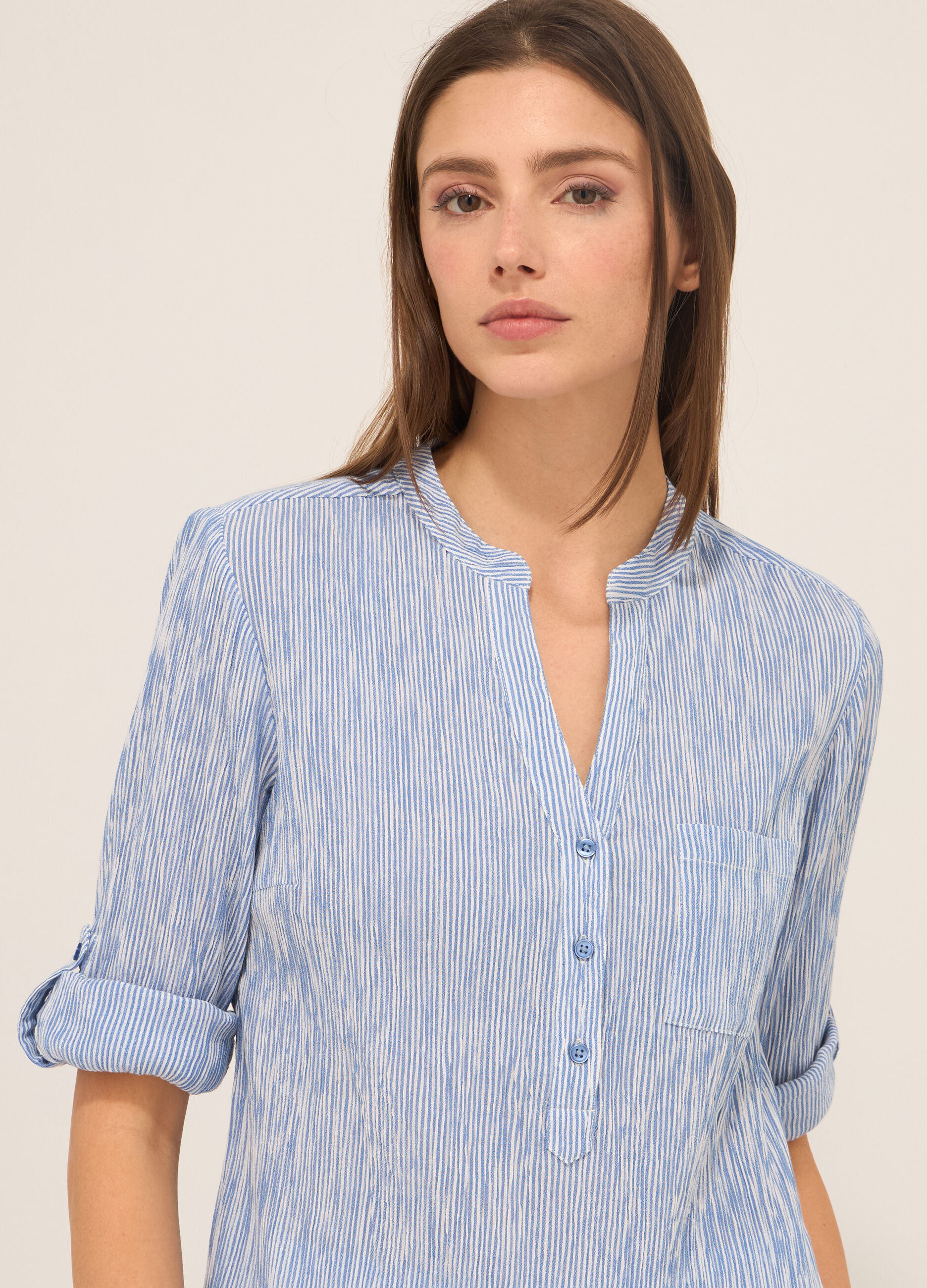 Blusa in puro cotone donna_2