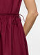 Abito lungo in popeline misto cotone donna_2