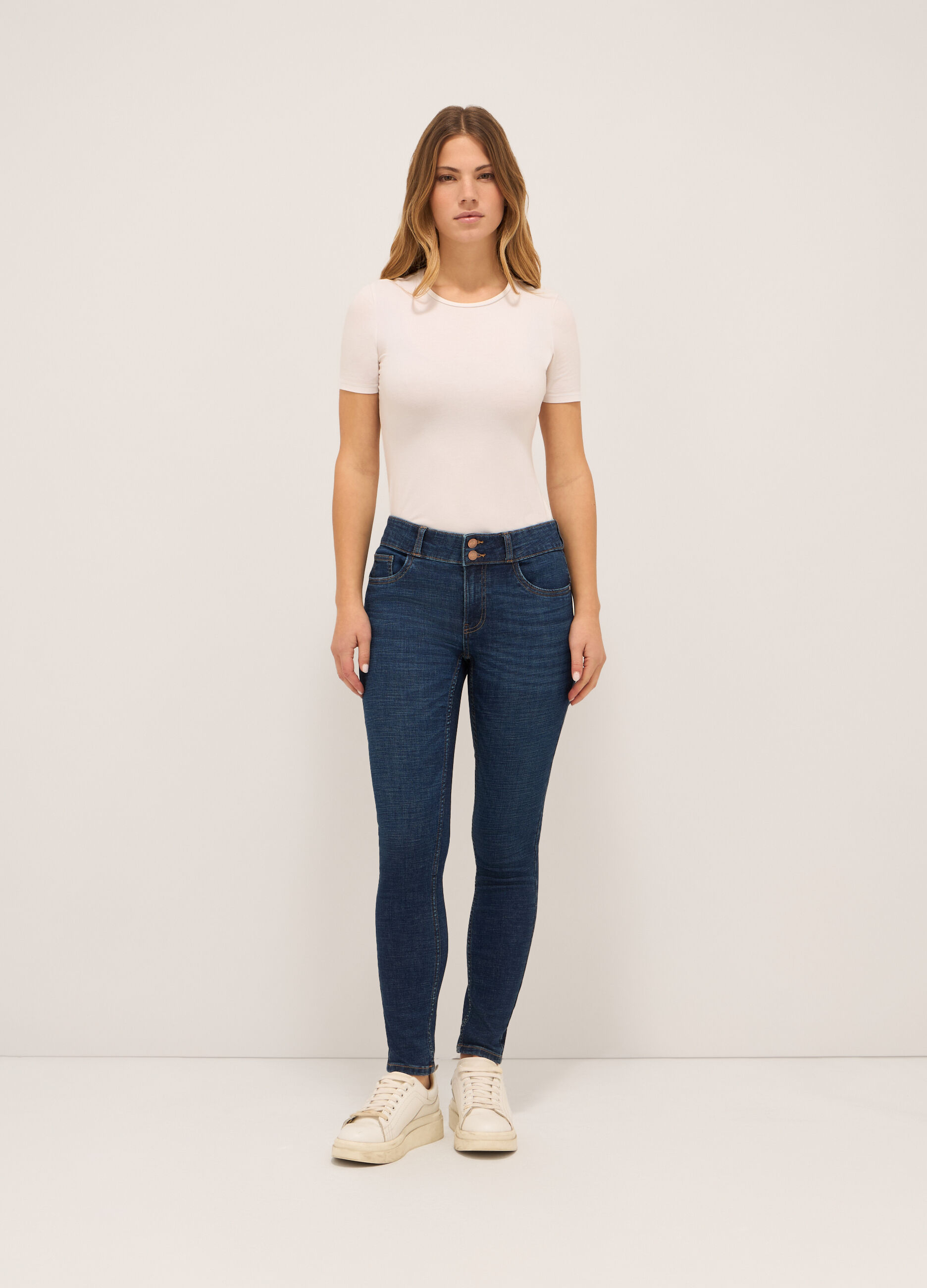 Treggings stretch denim donna_0