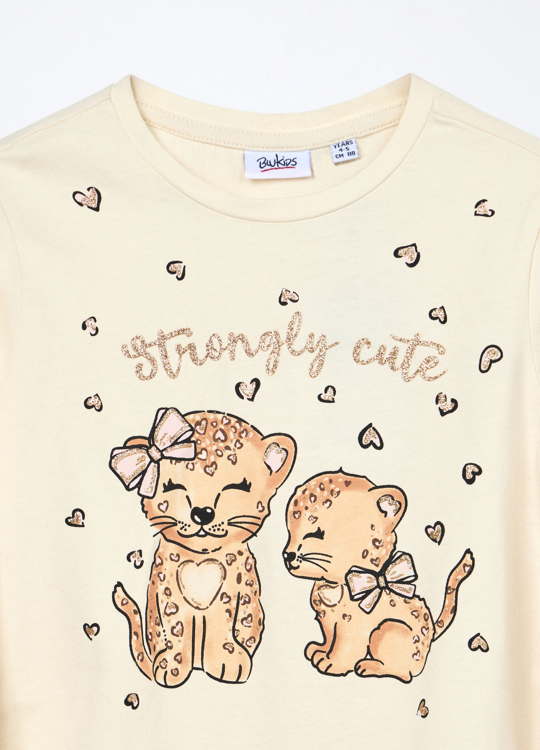 T-shirt in jersey di puro cotone bambina_2