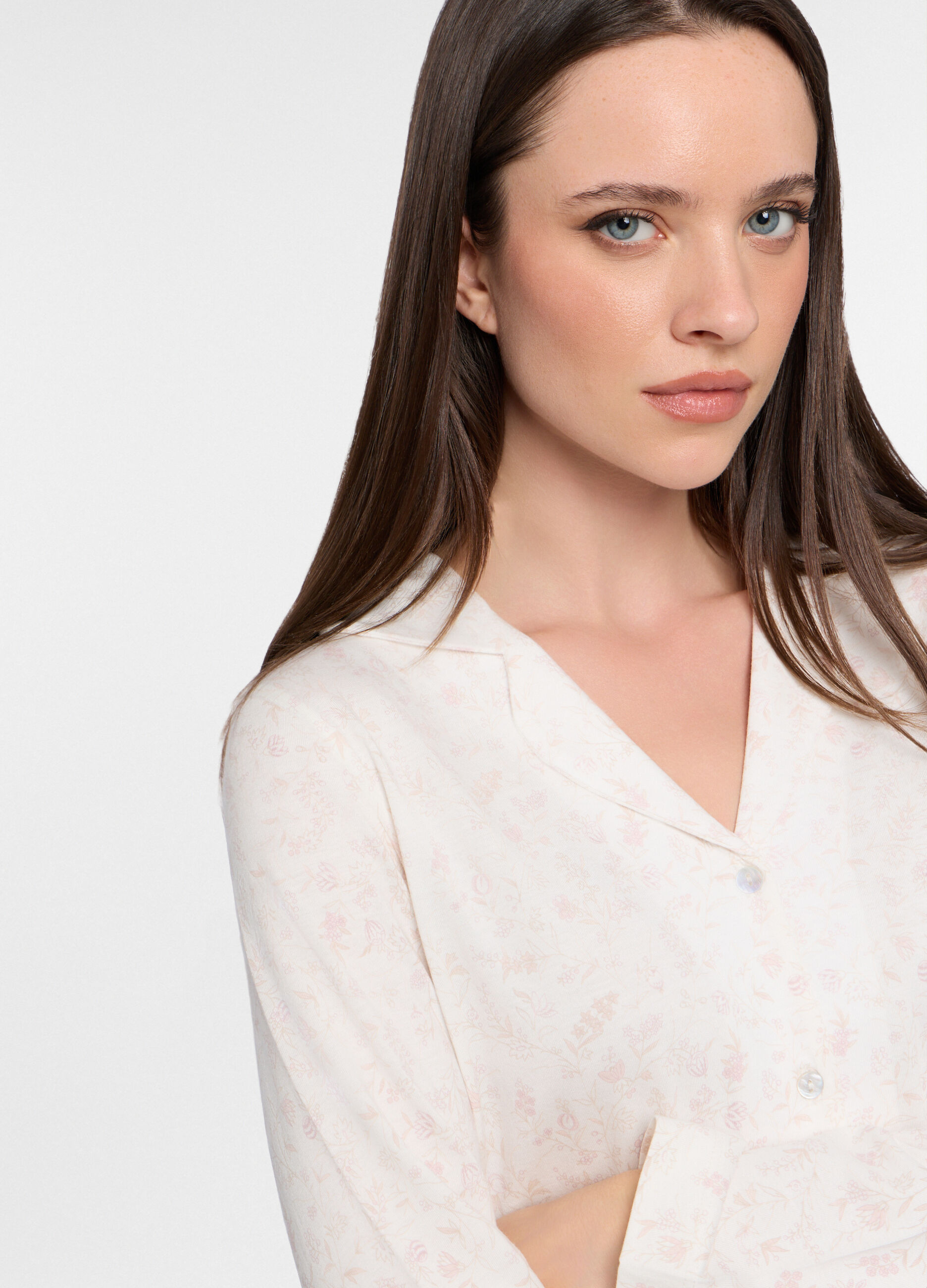 Set pigiama in jersey di misto cotone donna_2