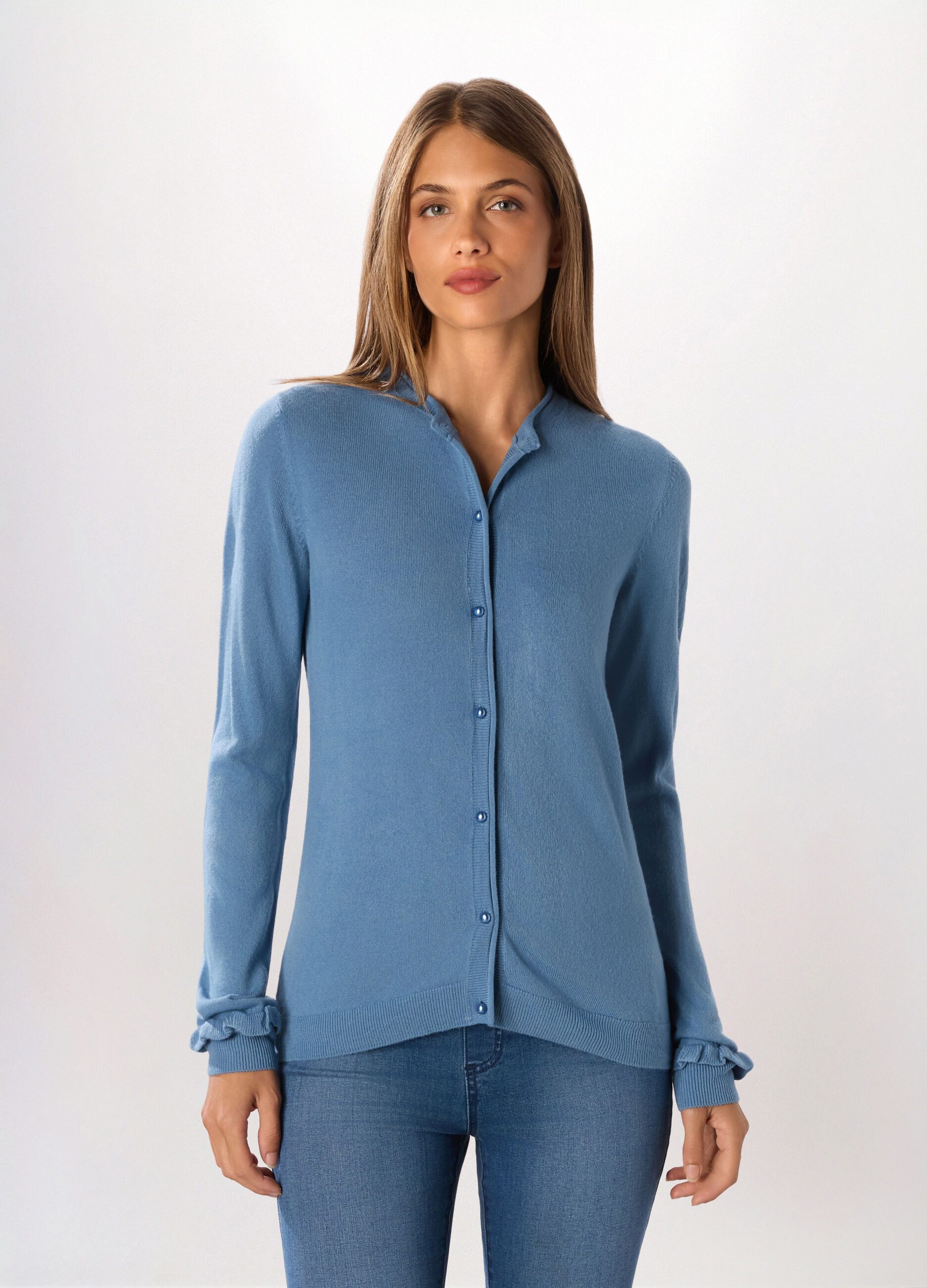 Cardigan tricot donna_0