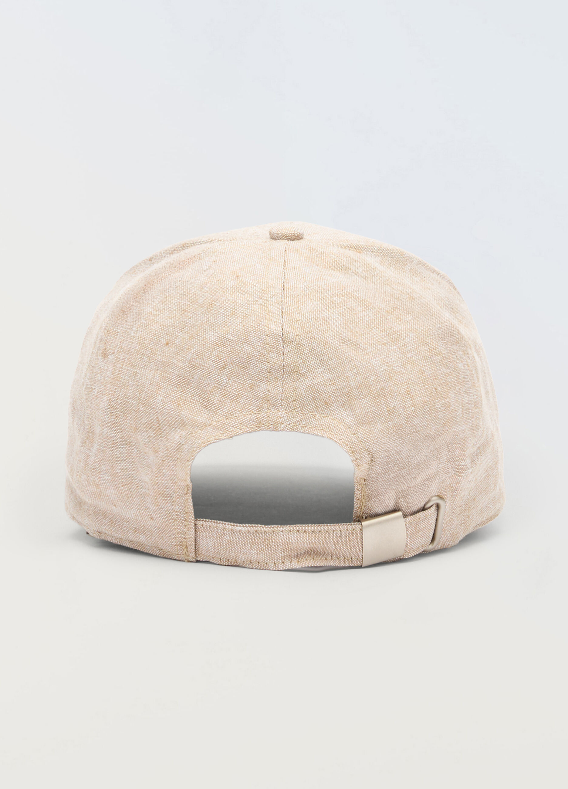 Cappello baseball in cotone e lino uomo