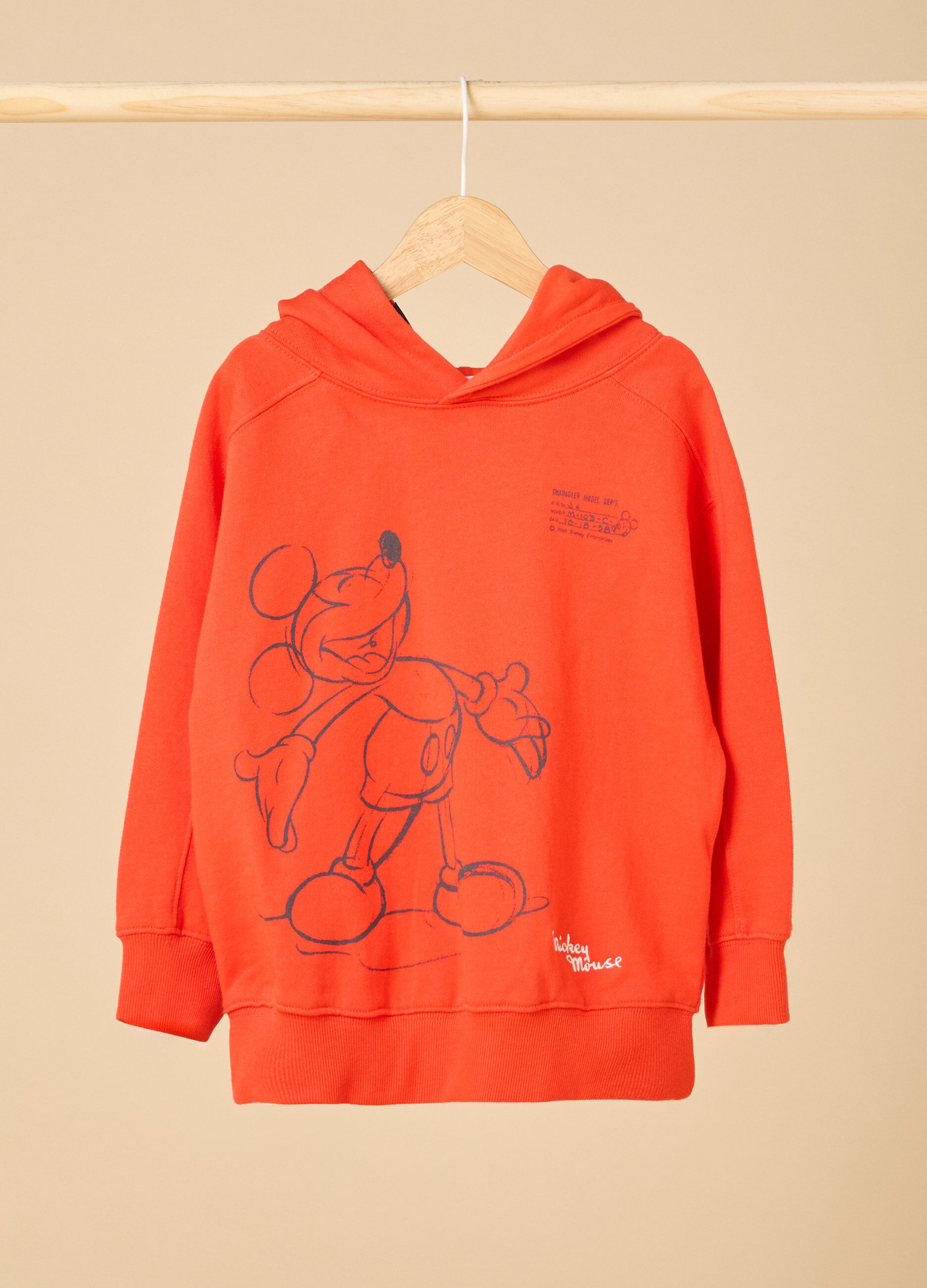 Felpa Mickey Mouse con cappuccio IANA bambino