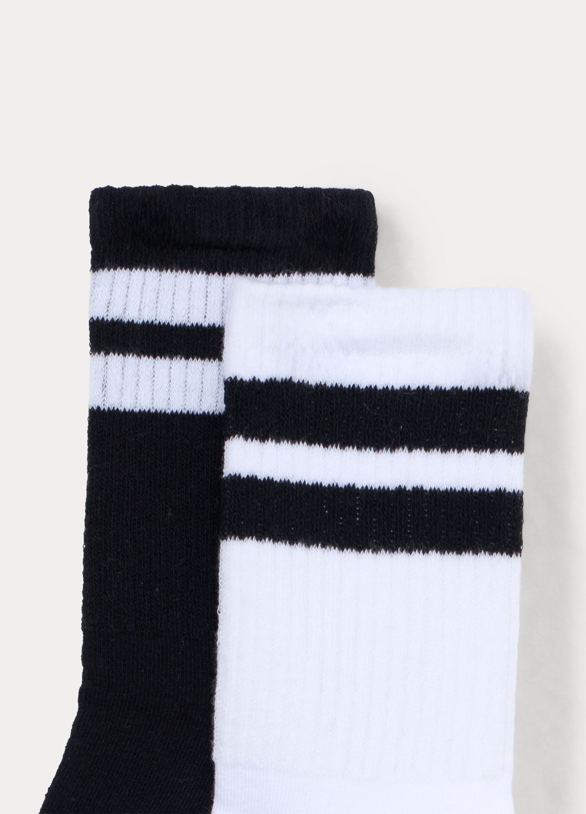 Pack 2 calze sportive in spugna misto cotone stretch _2