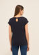 T-shirt in jersey di puro cotone donna_1