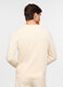 Maglione girocollo maglia rasata in cotone uomo_1
