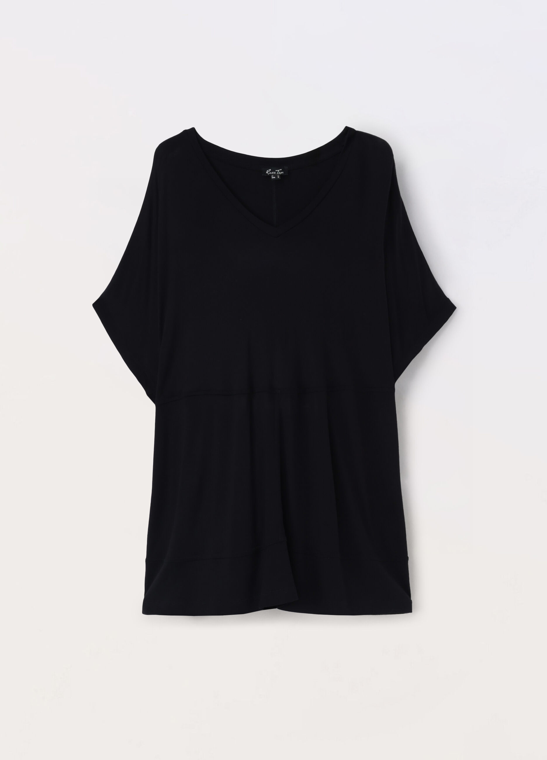 T-shirt in jersey di pura viscosa donna curvy_0