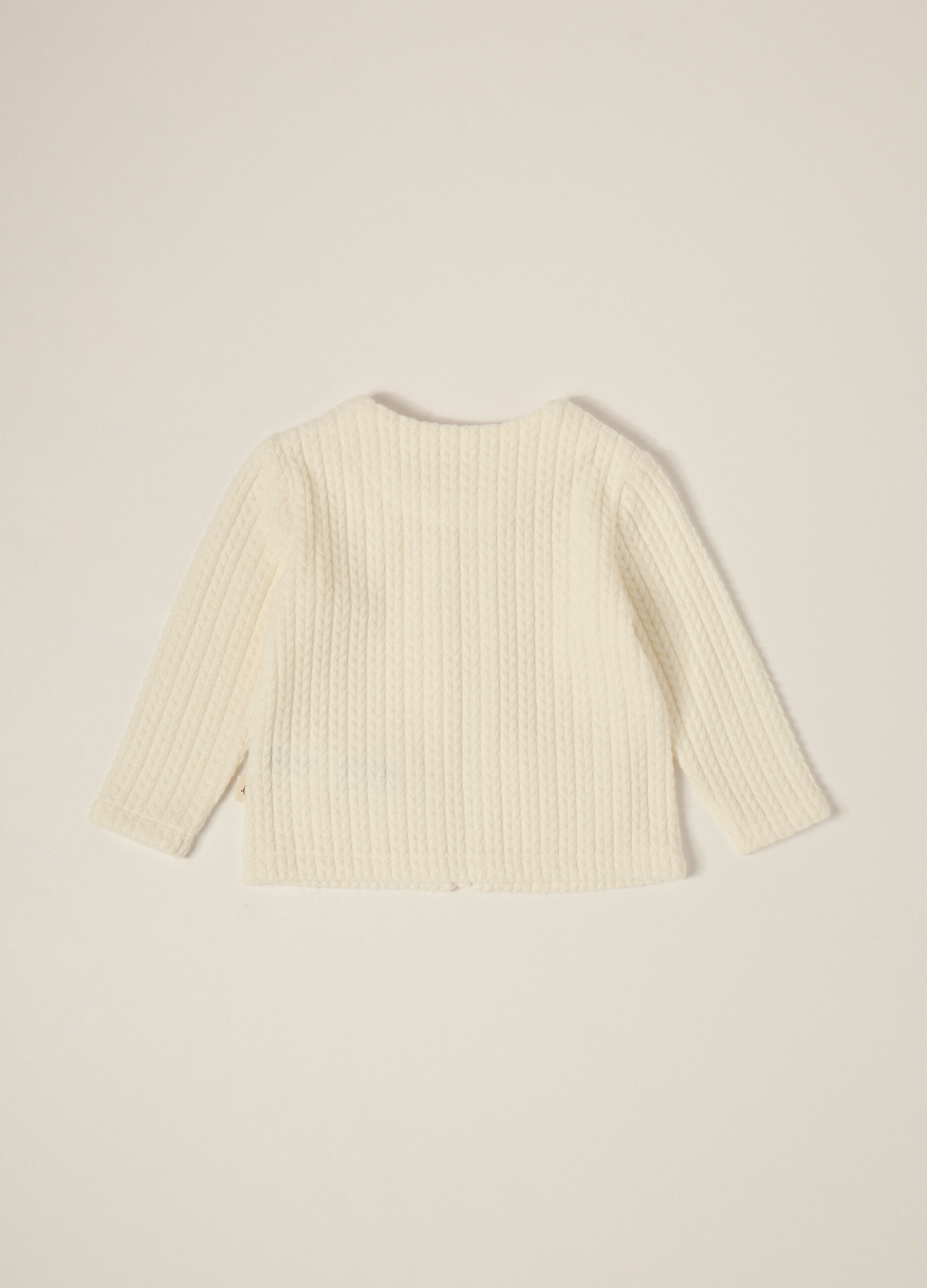 Cardigan bianco per neonato