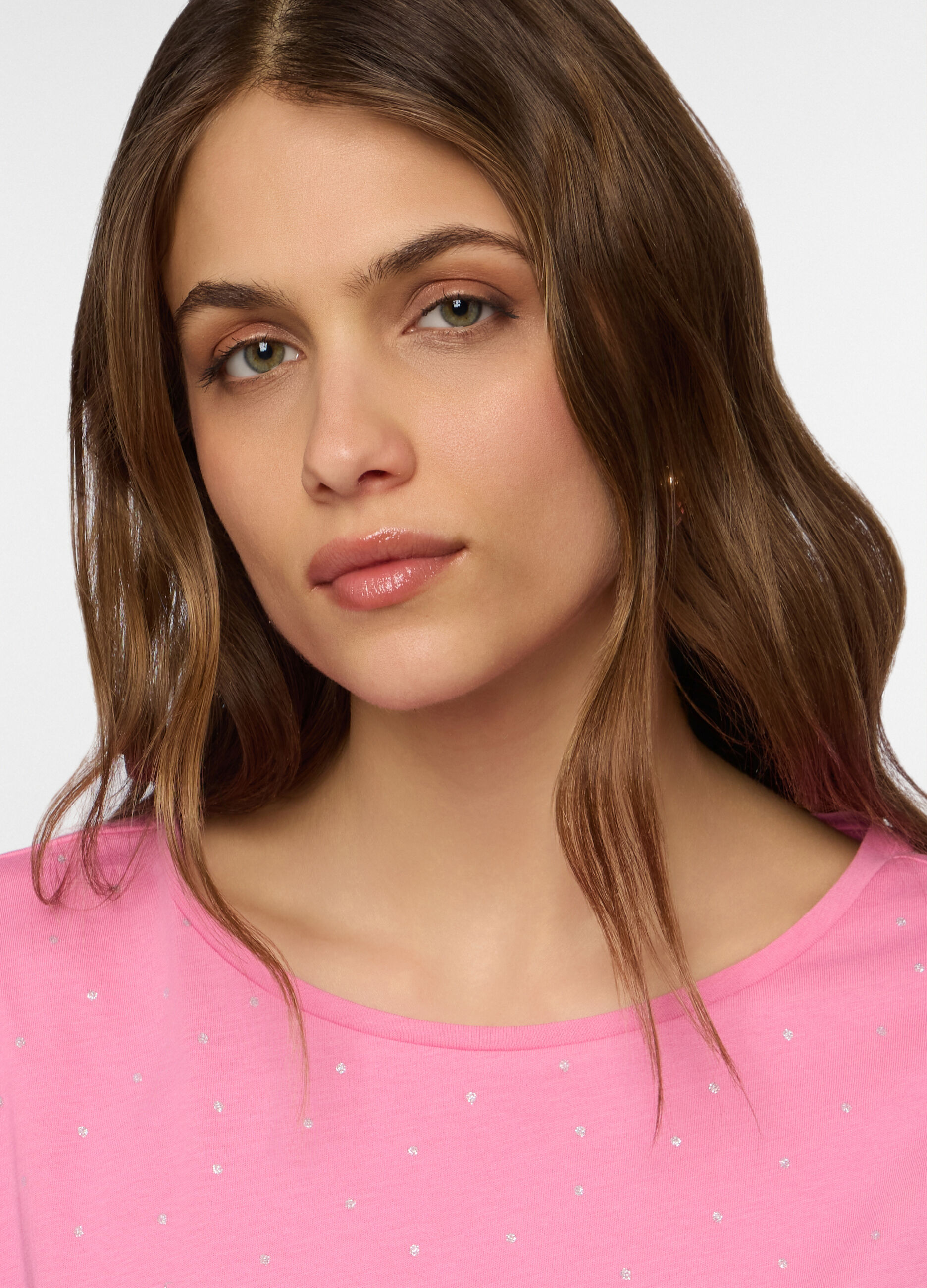 T-shirt girocollo donna_2