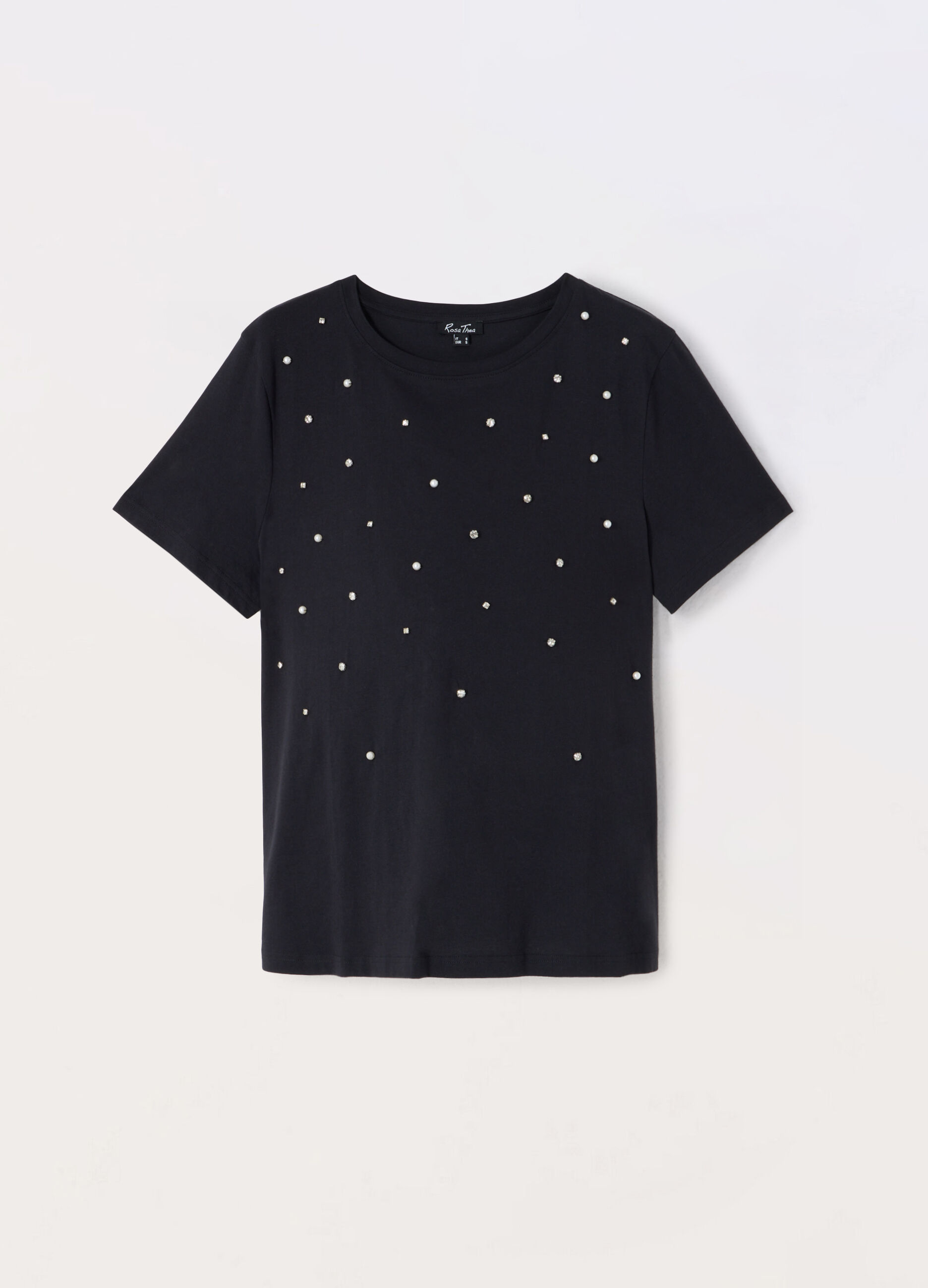 T-shirt in jersey di puro cotone donna curvy_0