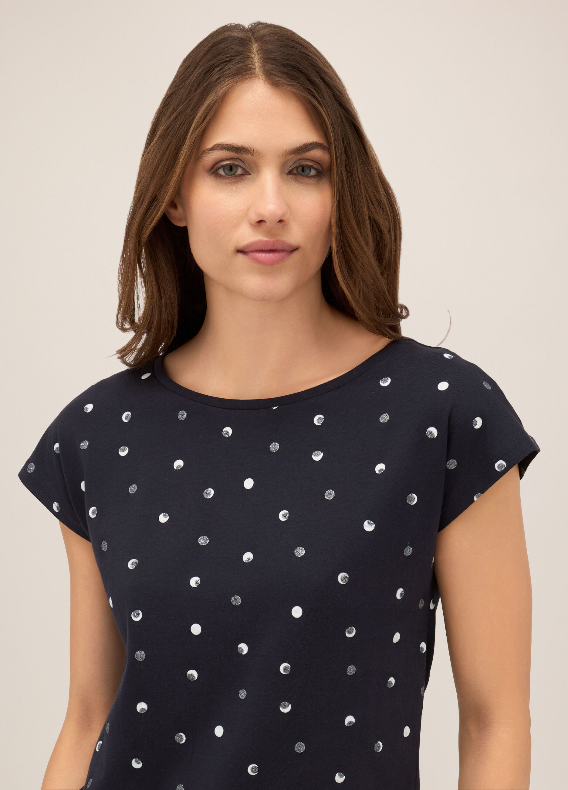 T-shirt in puro cotone donna_2