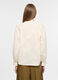 Blusa con scollo a V e ricami in puro cotone donna_1