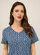 Set pigiama corto in jersey di puro cotone donna_2