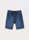 Shorts in denim di misto cotone bambino_0