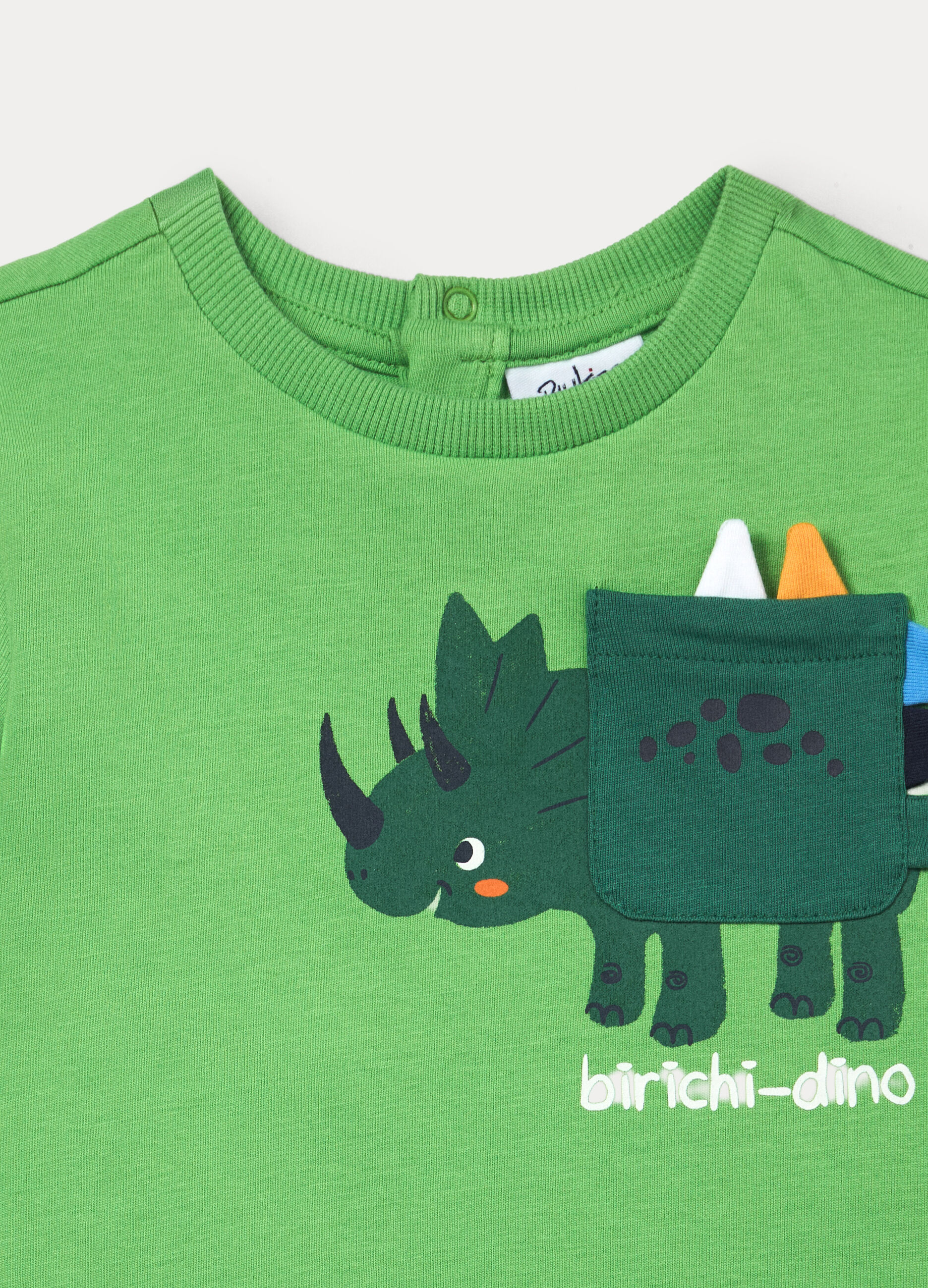 T-shirt in jersey di puro cotone bimbo_2