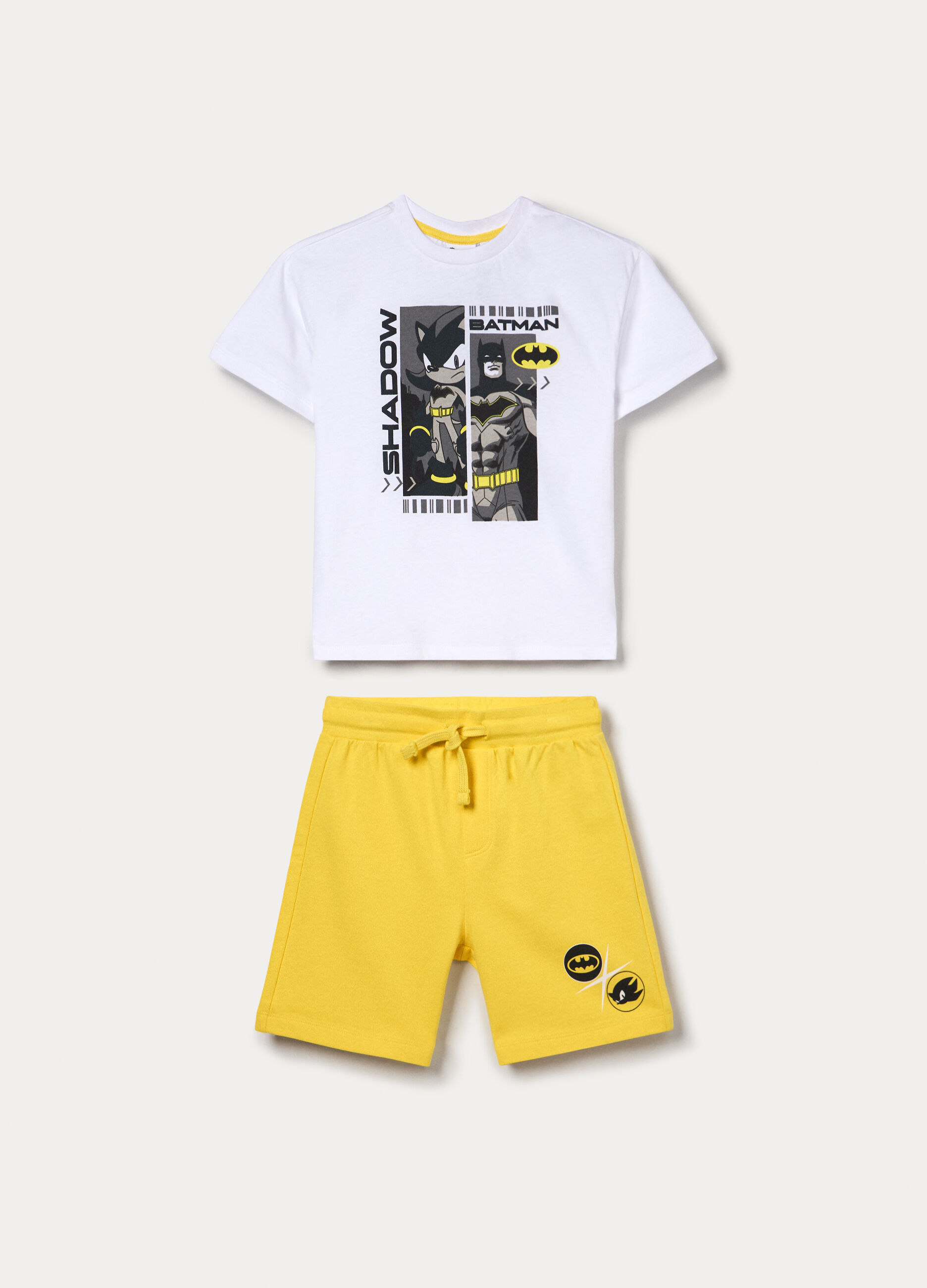 Jogging set in jersey di puro cotone bambino_0