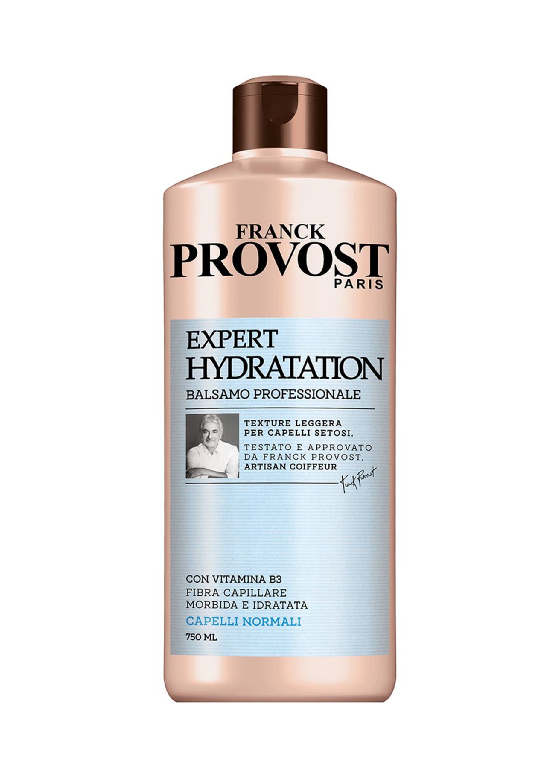 Franck Provost Balsamo Professionale Expert Hydratation, Balsamo con Vitamina B3 per capelli profondamente idratati, , 750 ml._0