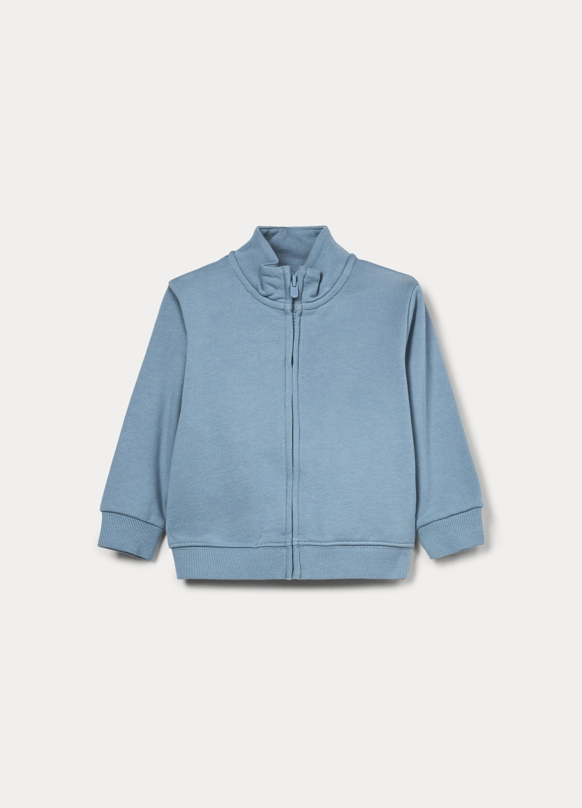 Felpa in french terry di puro cotone bimbo_0