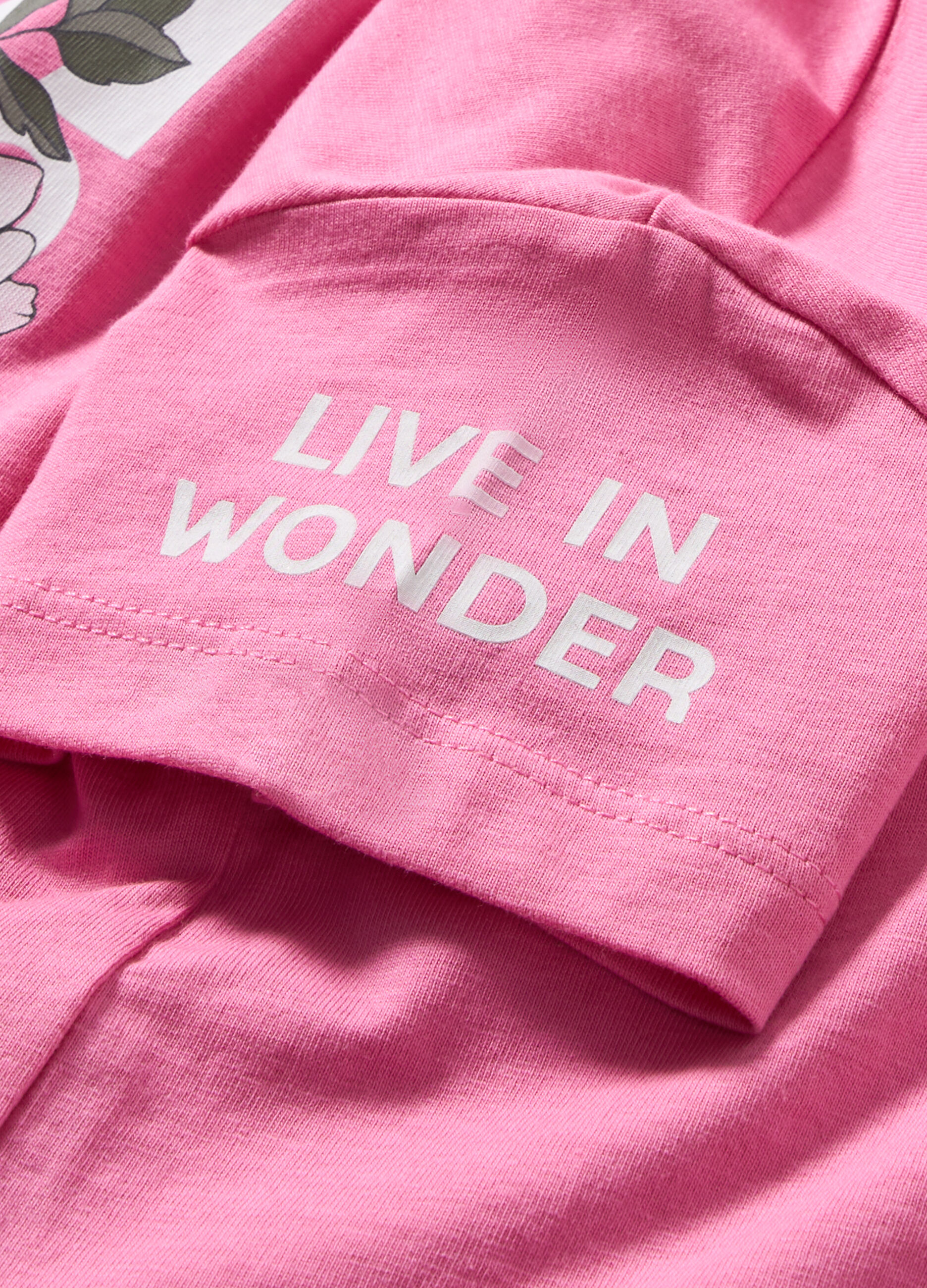 T-shirt in jersey di puro cotone ragazza_1