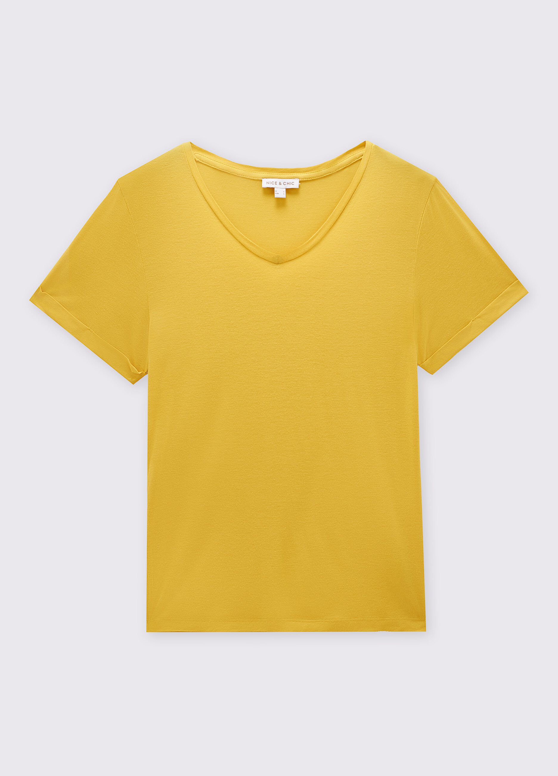 T-shirt in pura viscosa donna_0
