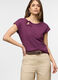 T-shirt con cut out donna_0