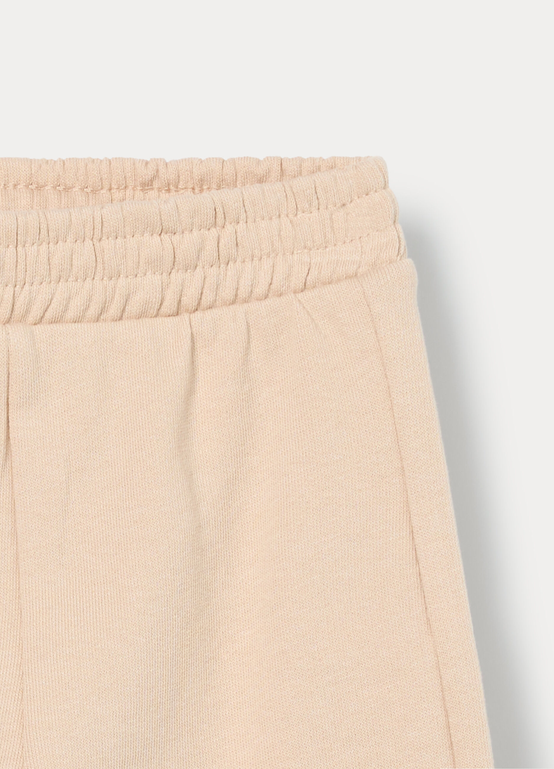 Jogger in french terry di puro cotone bimba_2