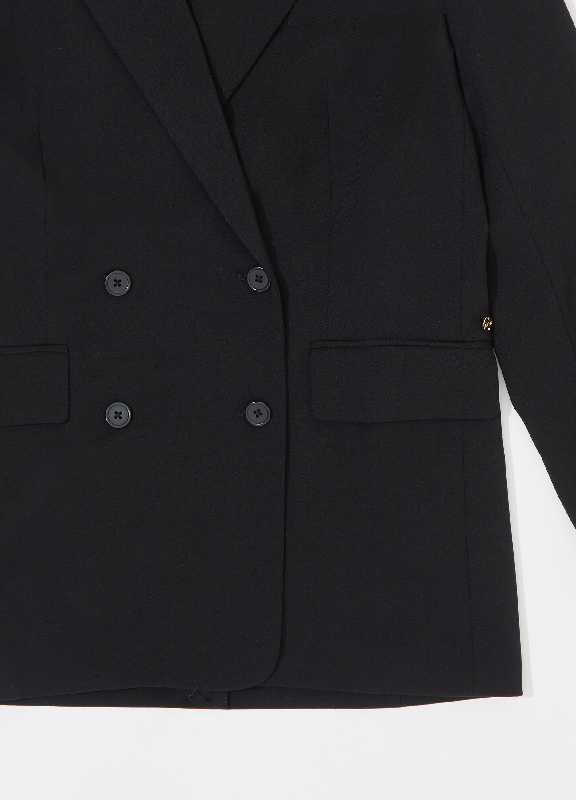 Balzer doppiopetto in misto lana donna_6