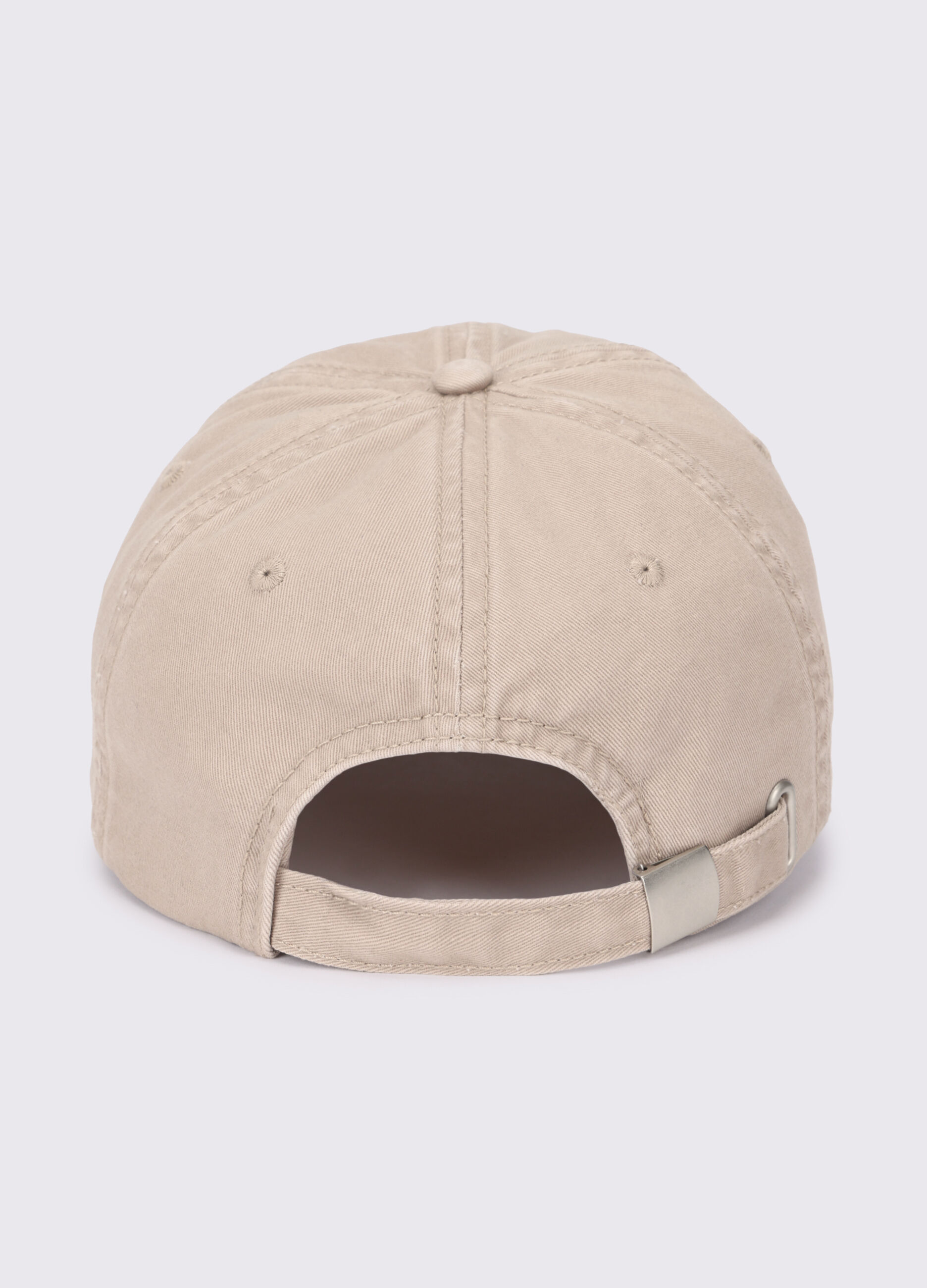 Cappello baseball in twill di puro cotone uomo_1