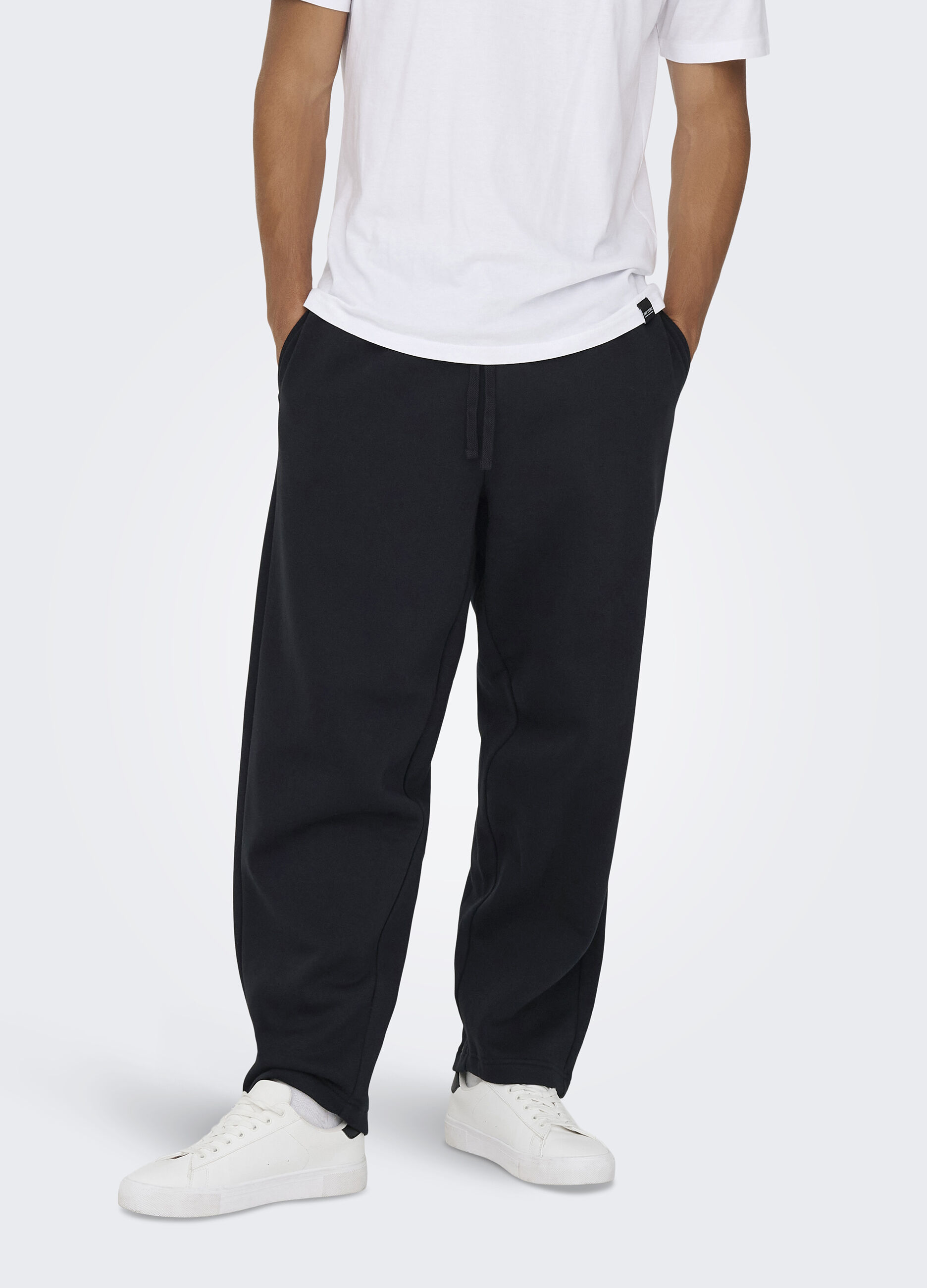 Pantalone tuta in felpa uomo_2