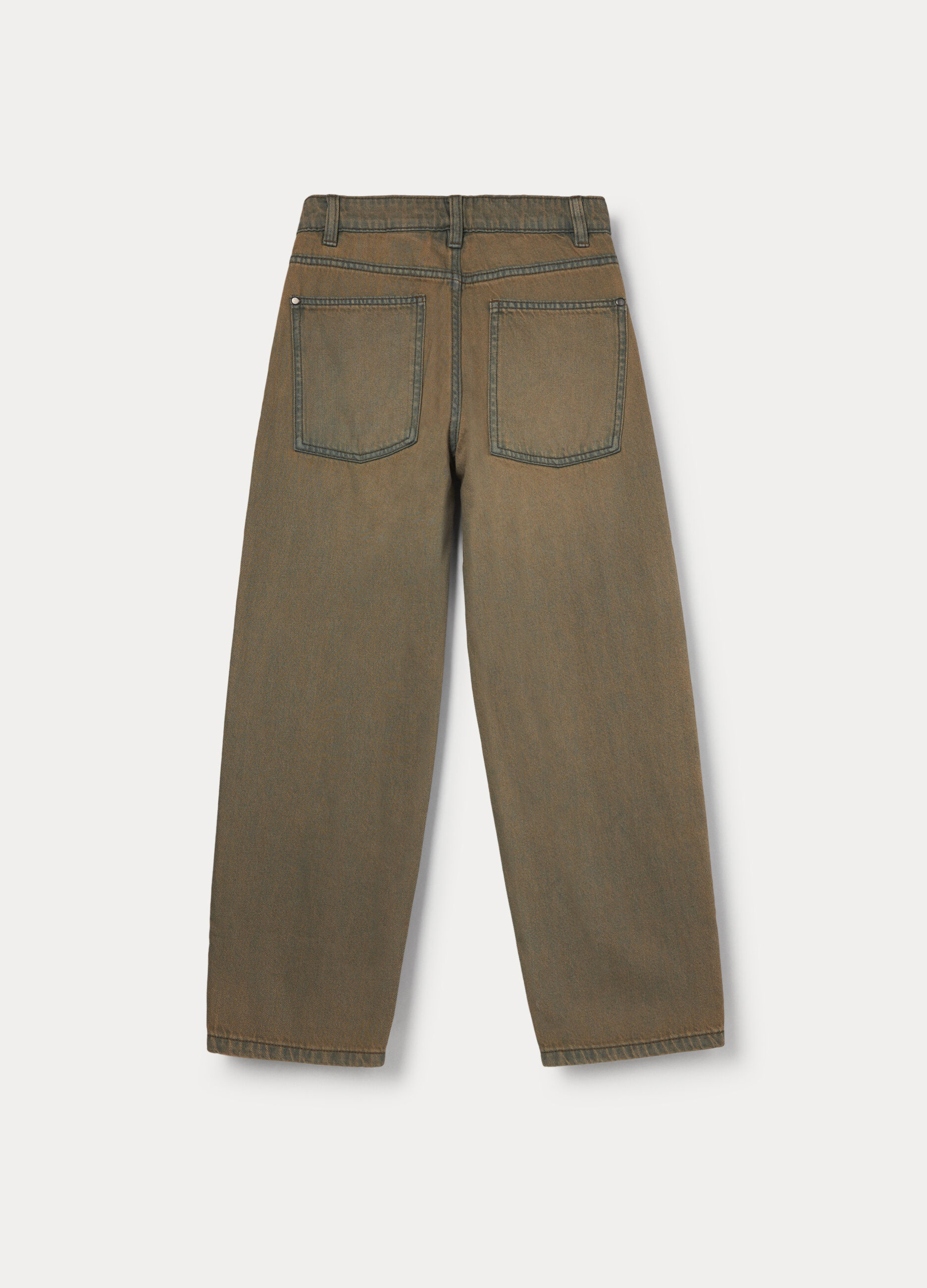 Jeans fit baggy in denim ragazzo_1