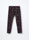 Leggings in french terry di cotone stretch bambina_0
