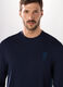 T-shirt maniche lunghe in cotone e modal stretch uomo_2
