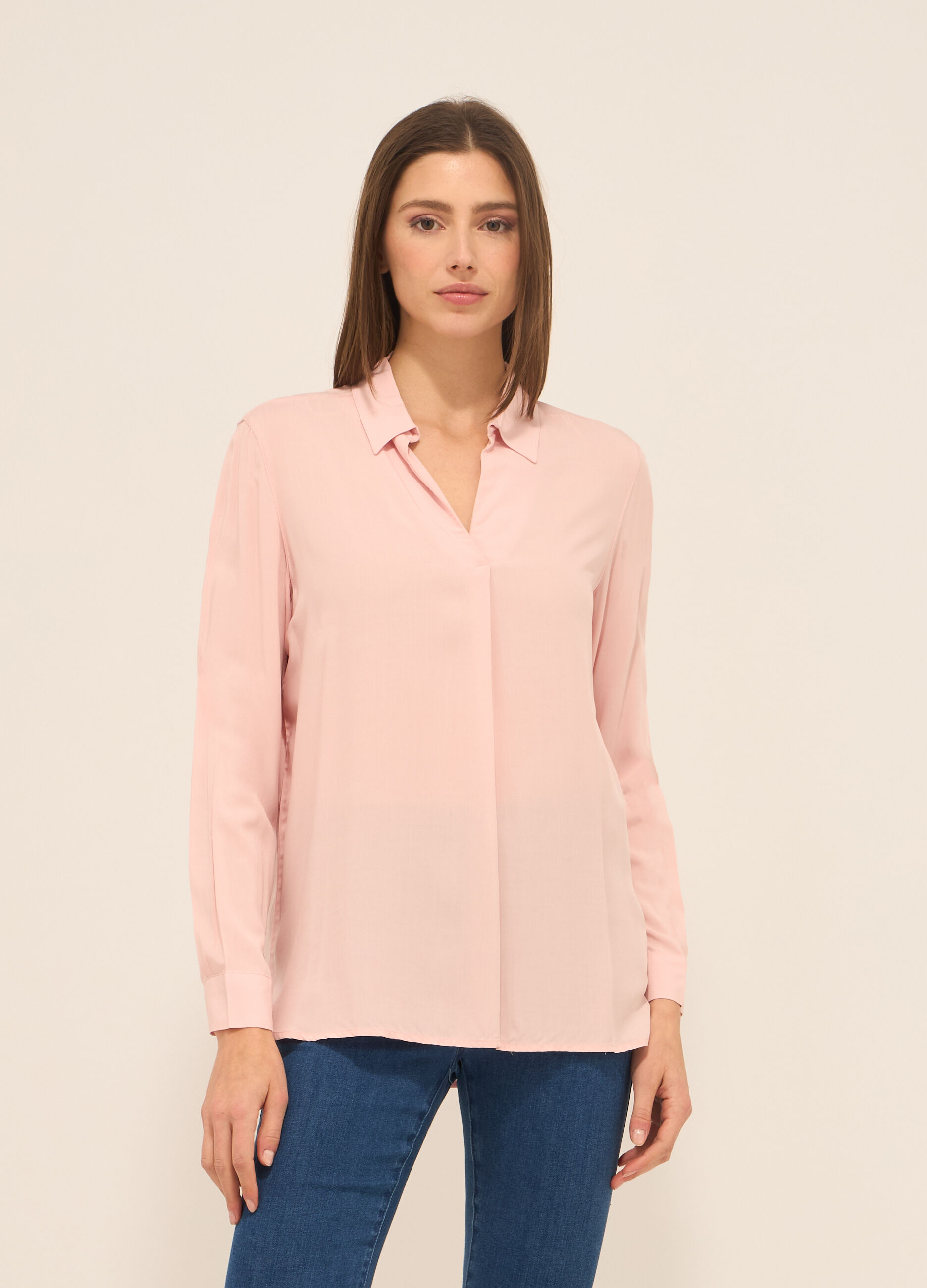 Blusa in pura viscosa donna_0