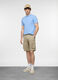 Bermuda cargo in twill di cotone uomo_0
