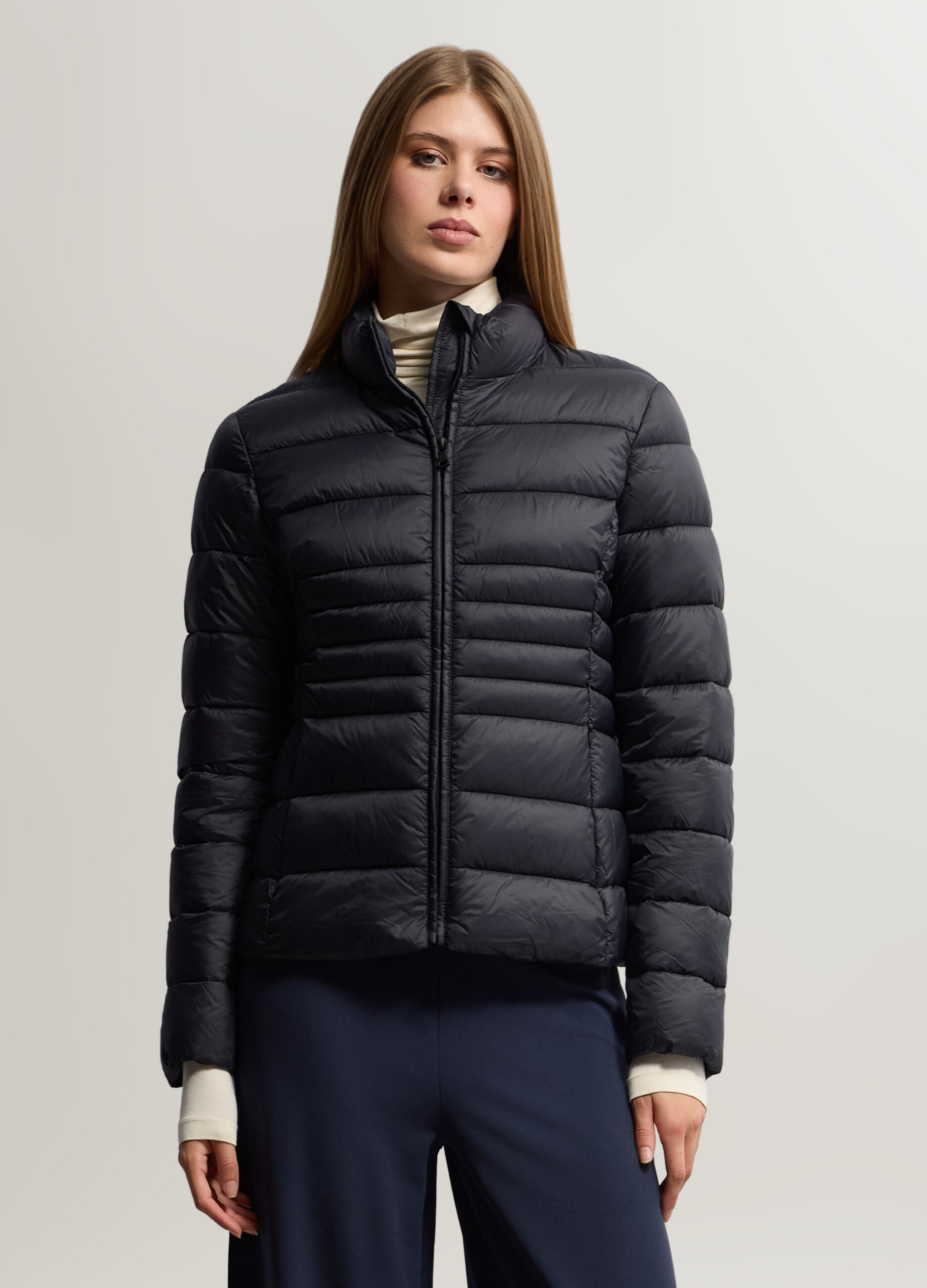 Giubbino imbottito full zip donna_0