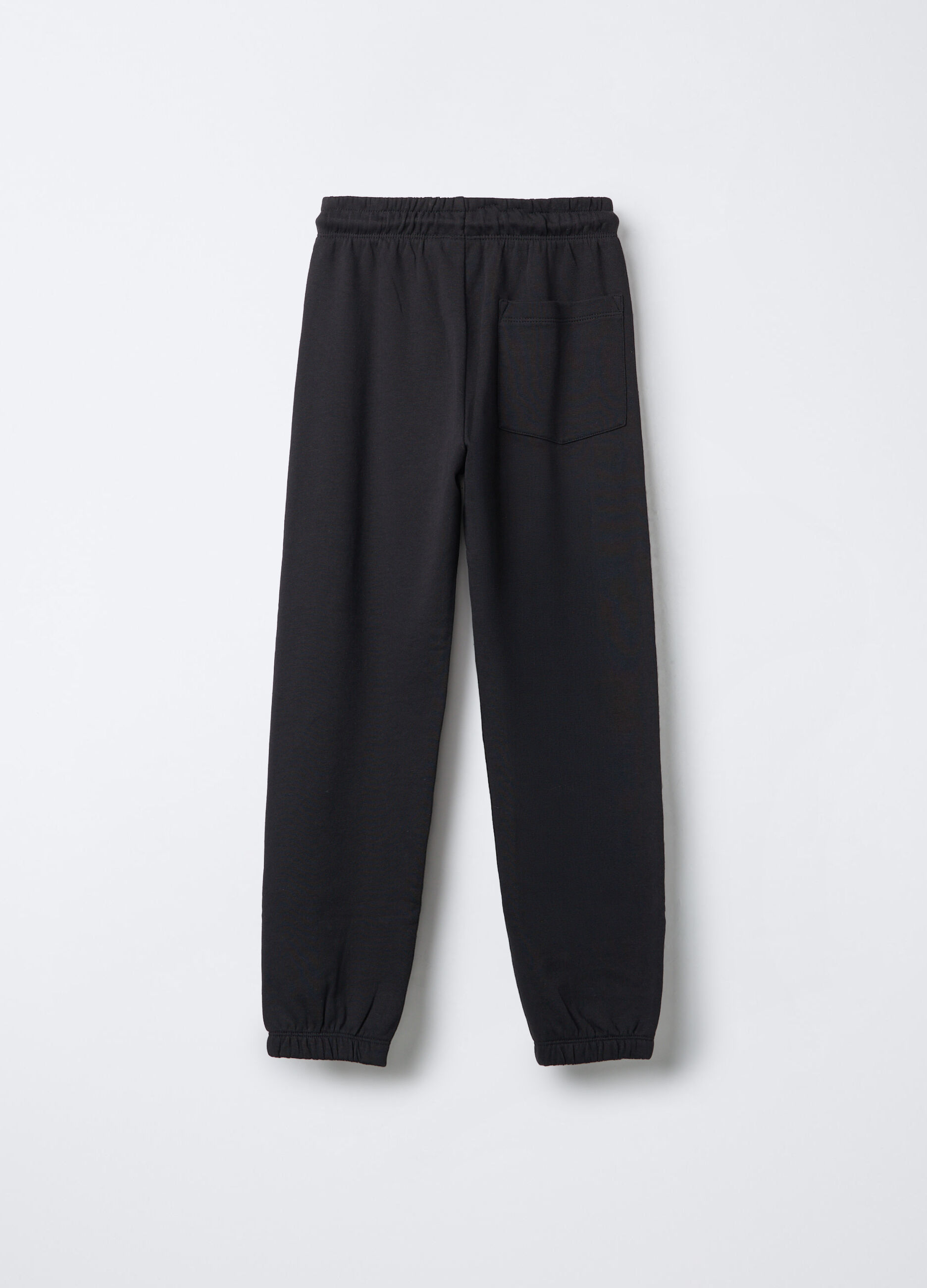 Jogger in puro cotone garzato Fit Regular bambino_1