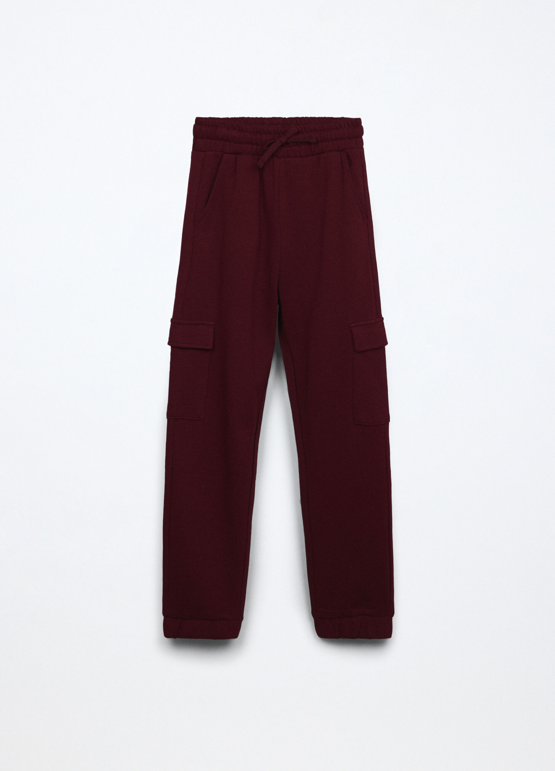 Jogger in french terry di puro cotone ragazza_0