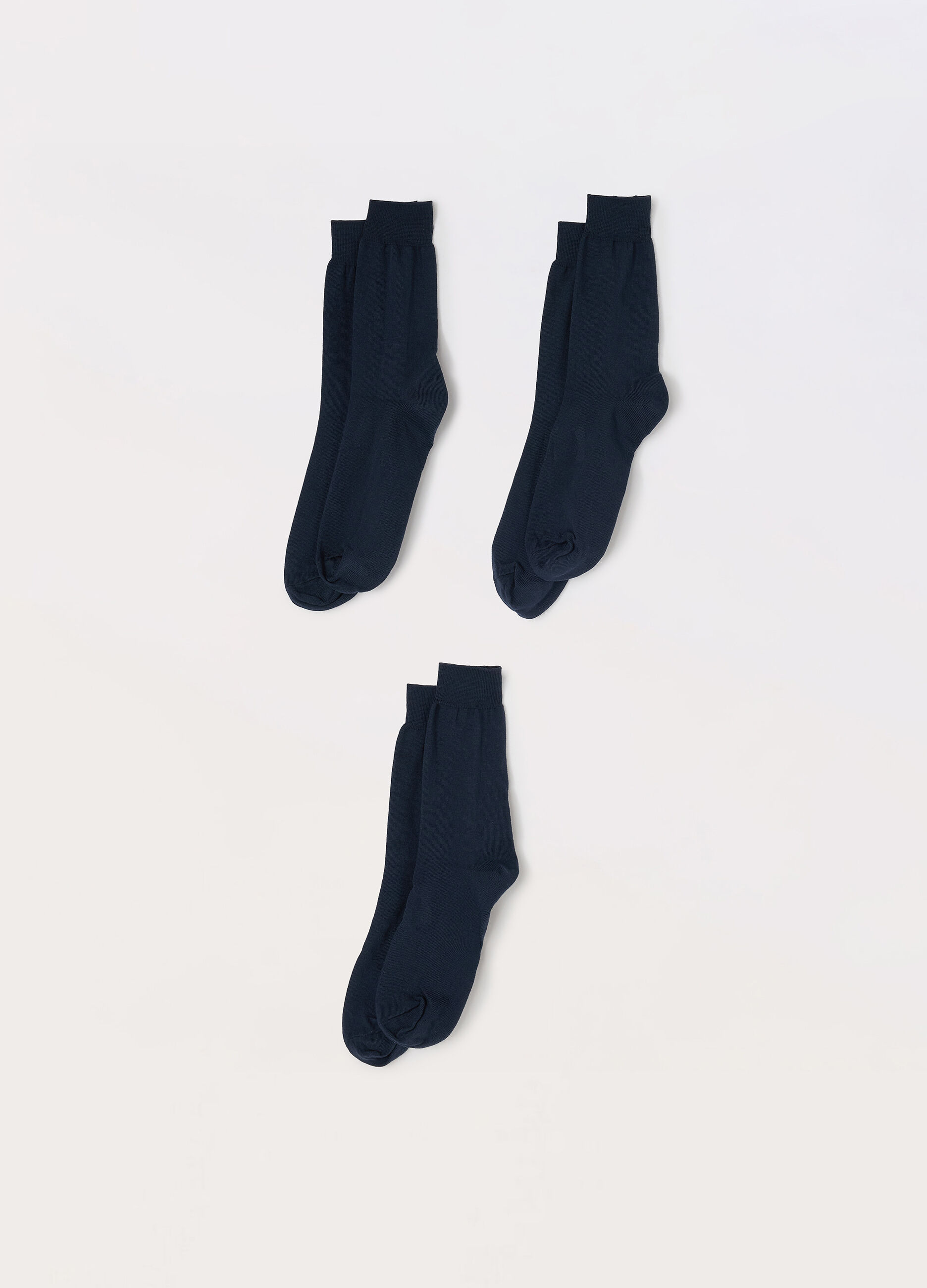 3 pack calze corte in misto cotone uomo_0