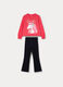 Jogging set in french terry di puro cotone bambina_0