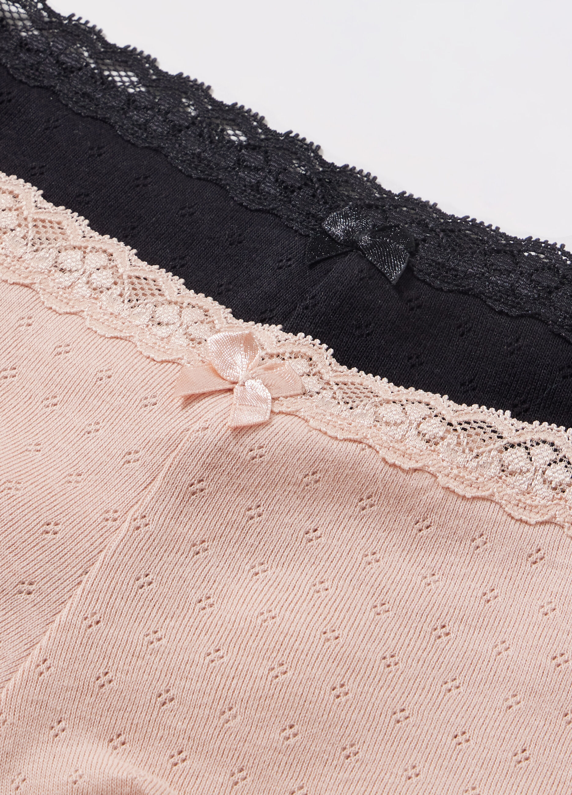 Pack 2 brasiliana in puro cotone pointelle donna_1