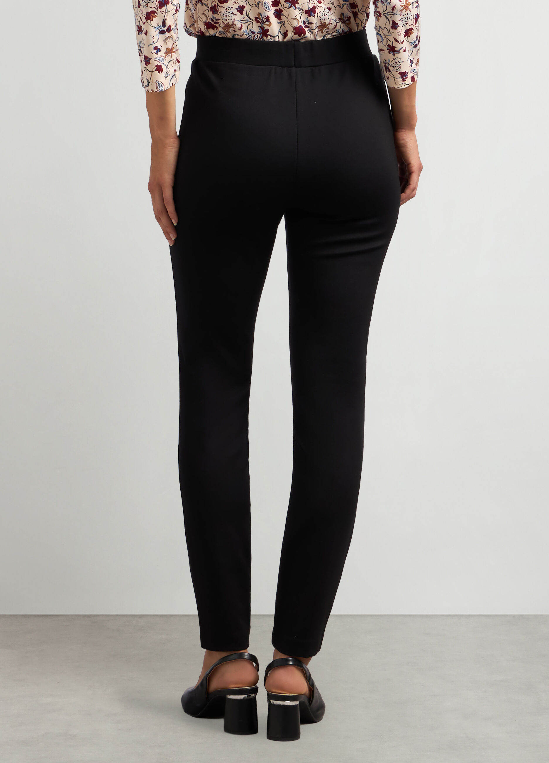 Leggings in punto Milano donna_1