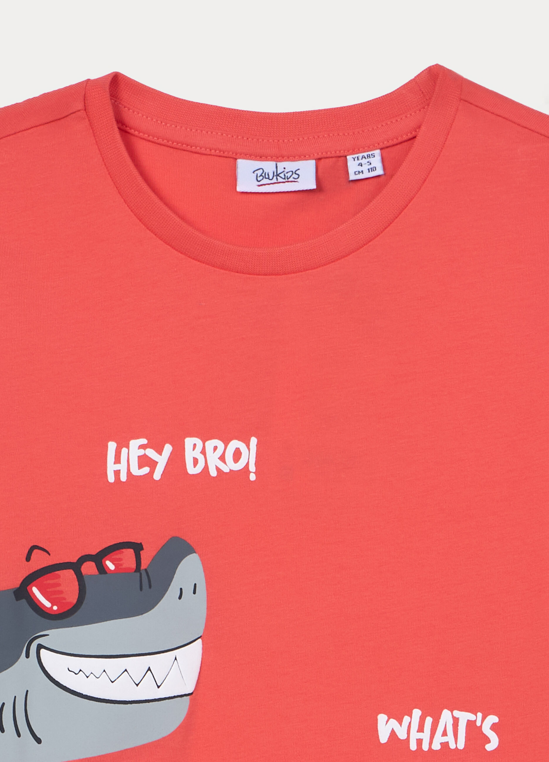 T-shirt girocollo in jersey bambino_2