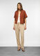Pantaloni regular fit in pura viscosa donna_0