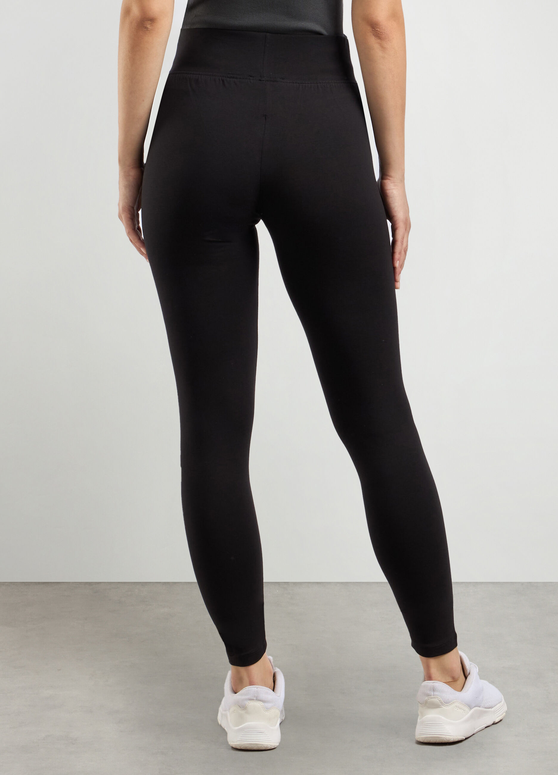 Leggings in cotone stretch donna_1