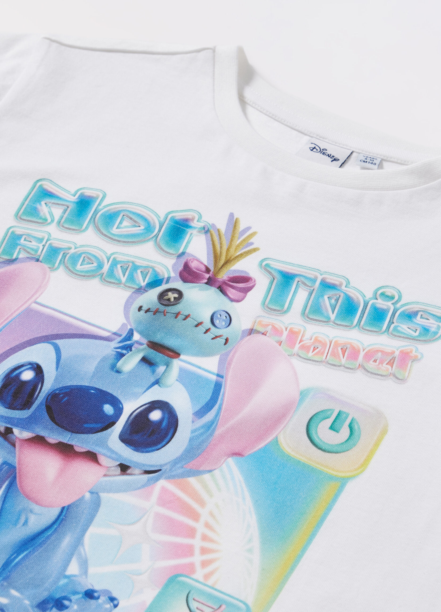 T-shirt in jersey di puro cotone ragazza_1