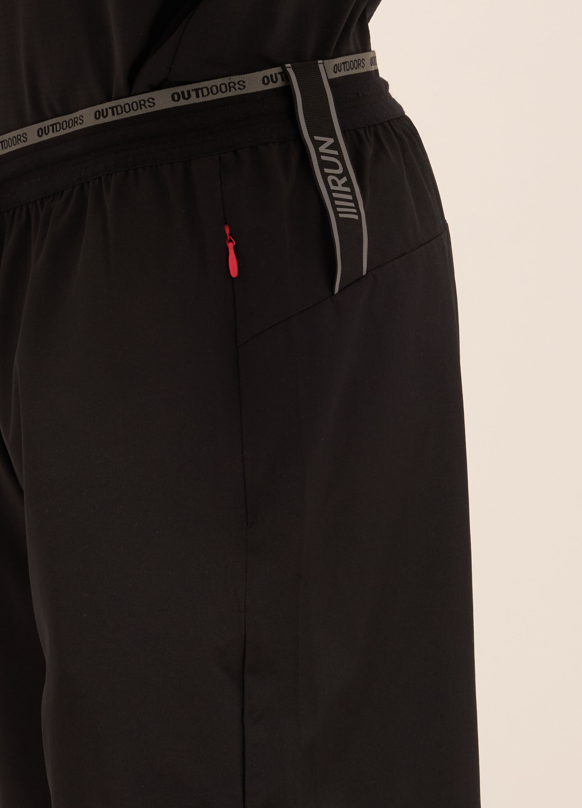 Shorts sportivi in tessuto tecnico uomo _2
