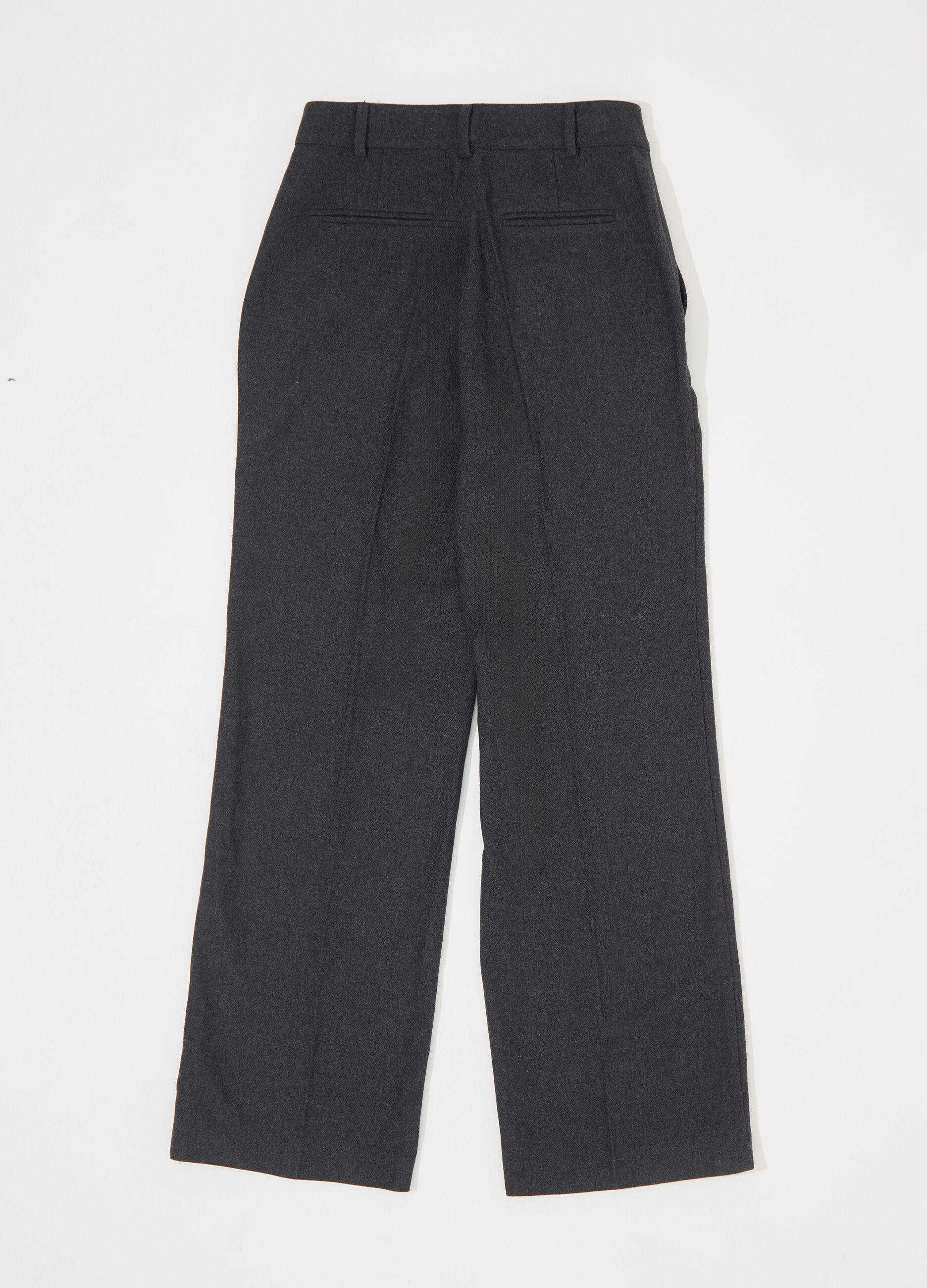 Pantalone dritto in misto lana donna_5