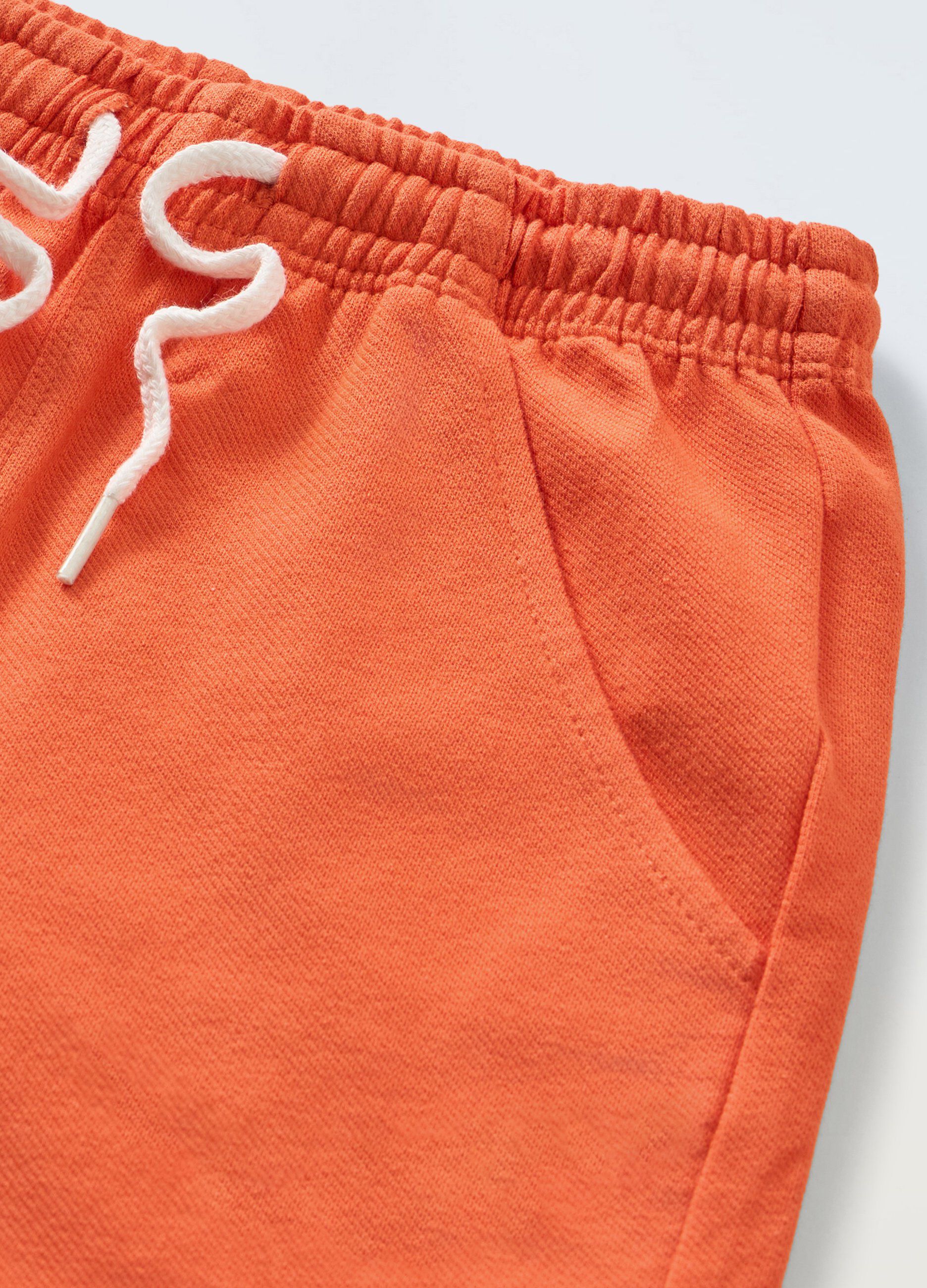 Bermuda in cotone stretch neonato_1